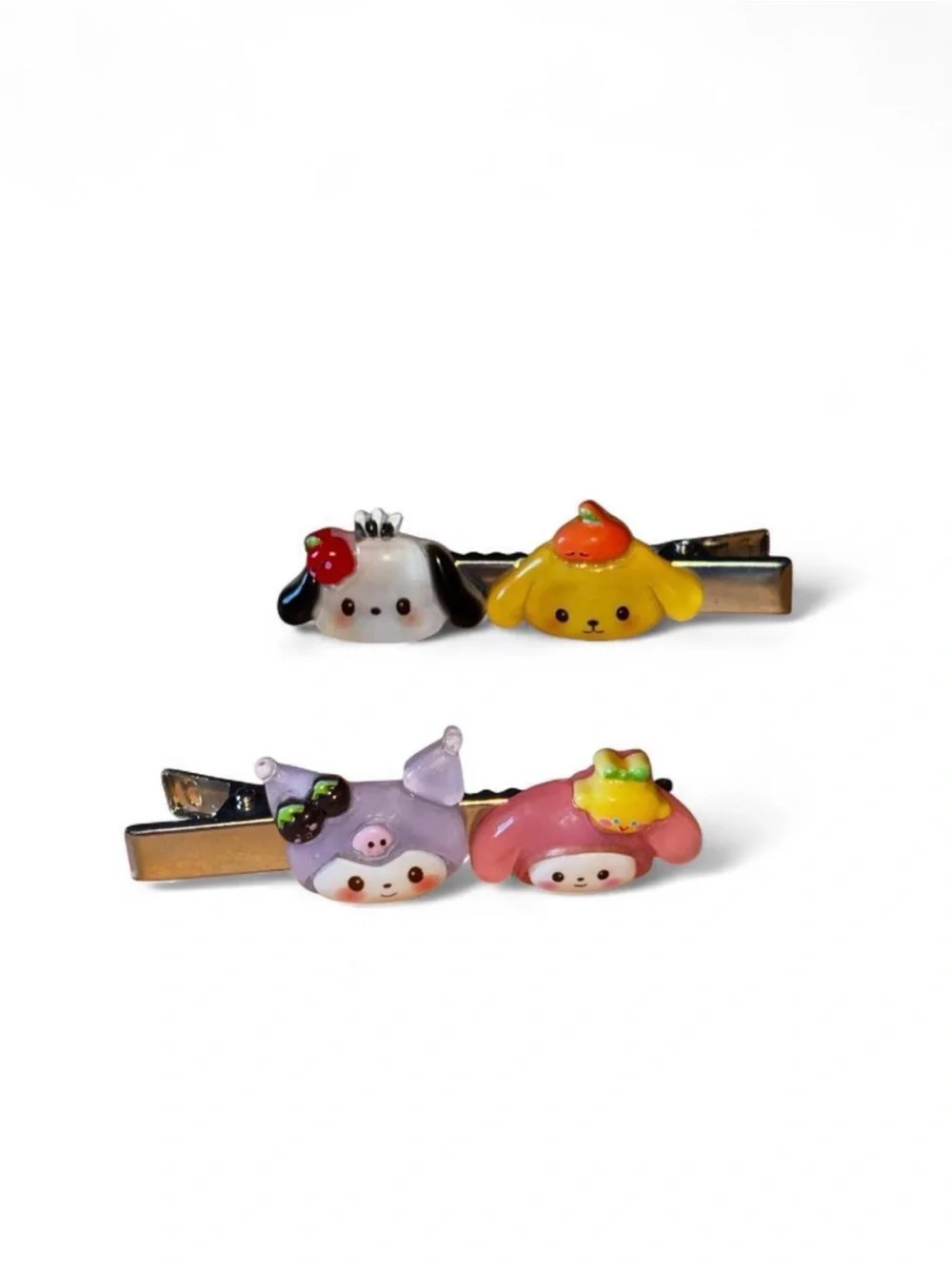 Sanrio Characters Hair Clips Set
